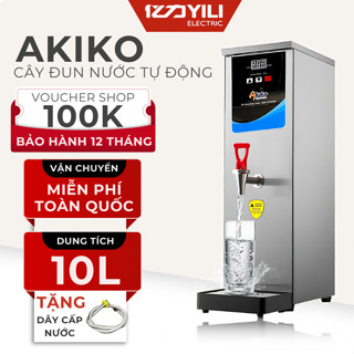 Cây Đun Nước Nóng  AKIKO, Máy Đun Nước Nóng Dùng Cho Quán Nước Dung Tích 10L BH 12 Tháng