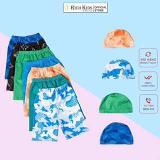 (FreeShip) Quần bơi trẻ em KÈM MŨ, NÓN BƠI RICHKIDS