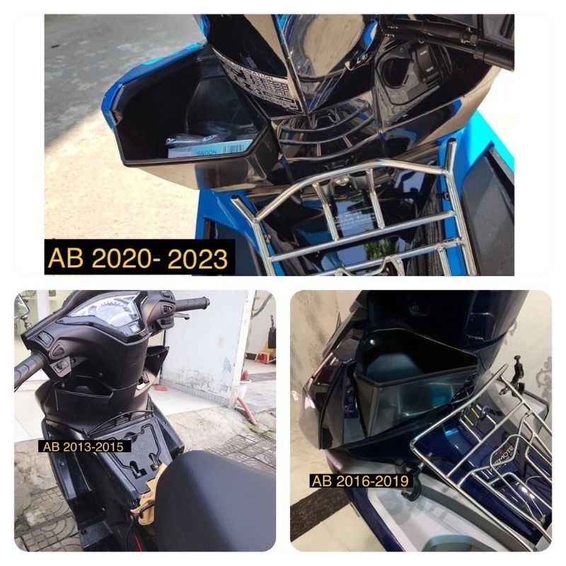 Hộc đồ AB AIR BLADE các đời xe ab (2013-2023)