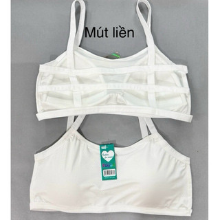 503 -Áo lót 3 dây cho bé mút liền hàng thông hơi, áo lá cho bé - uyên vũ shop