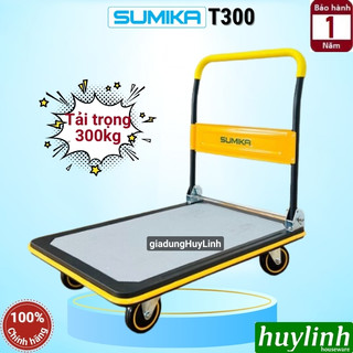 Xe đẩy hàng 4 bánh đa năng sumika t300 - tải trọng 300kg