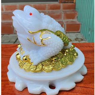 Cóc ngậm tiền vàng đá cao 15cm