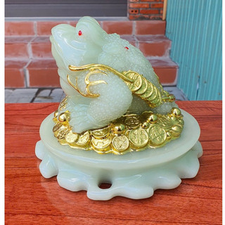 Cóc ngậm tiền vàng đá cao 15cm