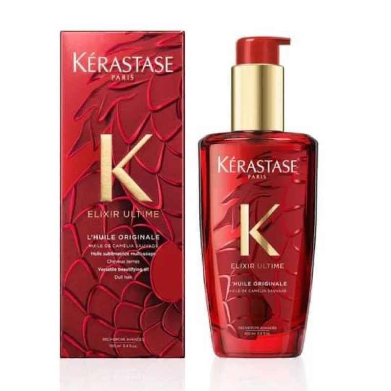 [LIMITED] KERASTASE Tinh Dầu Dưỡng Tóc Elixir Ultime 100ML