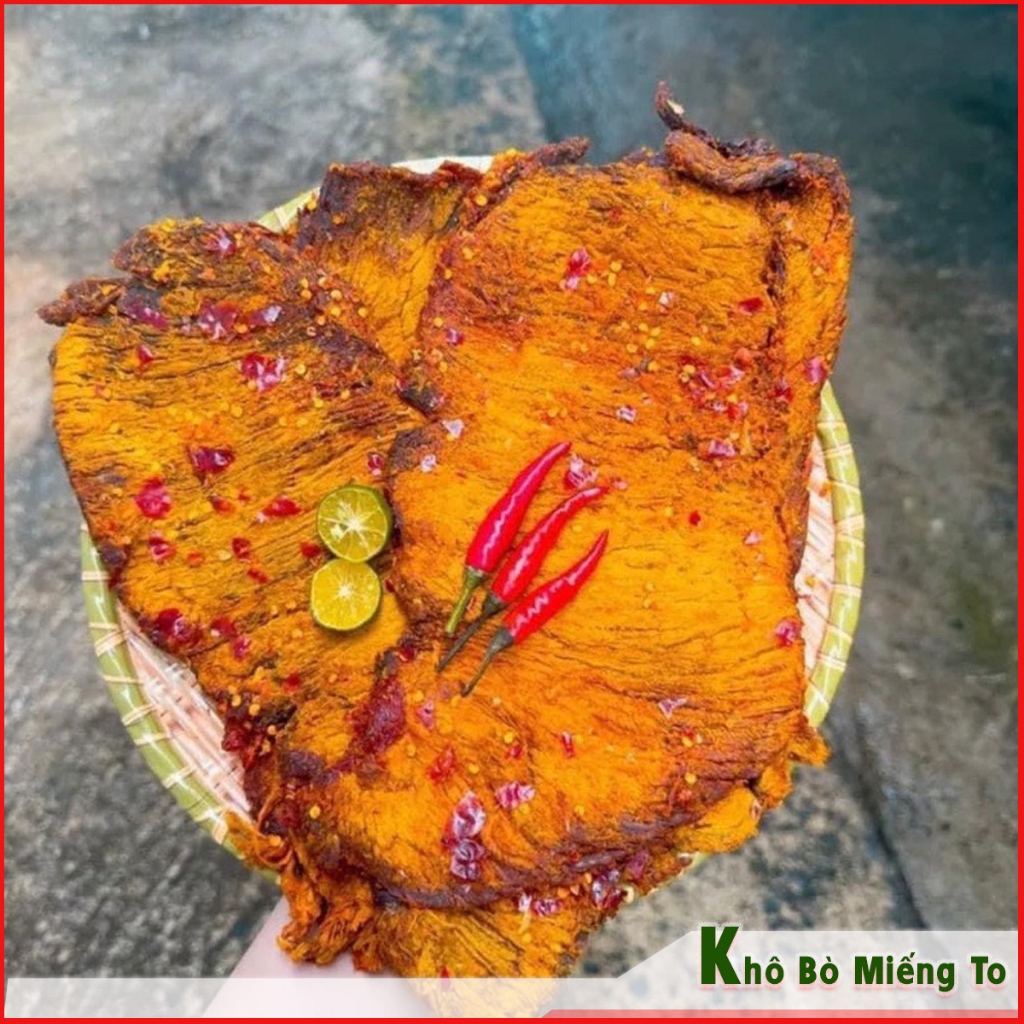 1KG KHÔ BÒ MIẾNG SIÊU TO