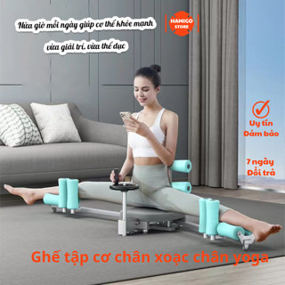 Máy tập yoga dạng cơ chân, Máy tập Xoạc cơ chân cơ bụng, Máy tập gym tại nhà Ha233