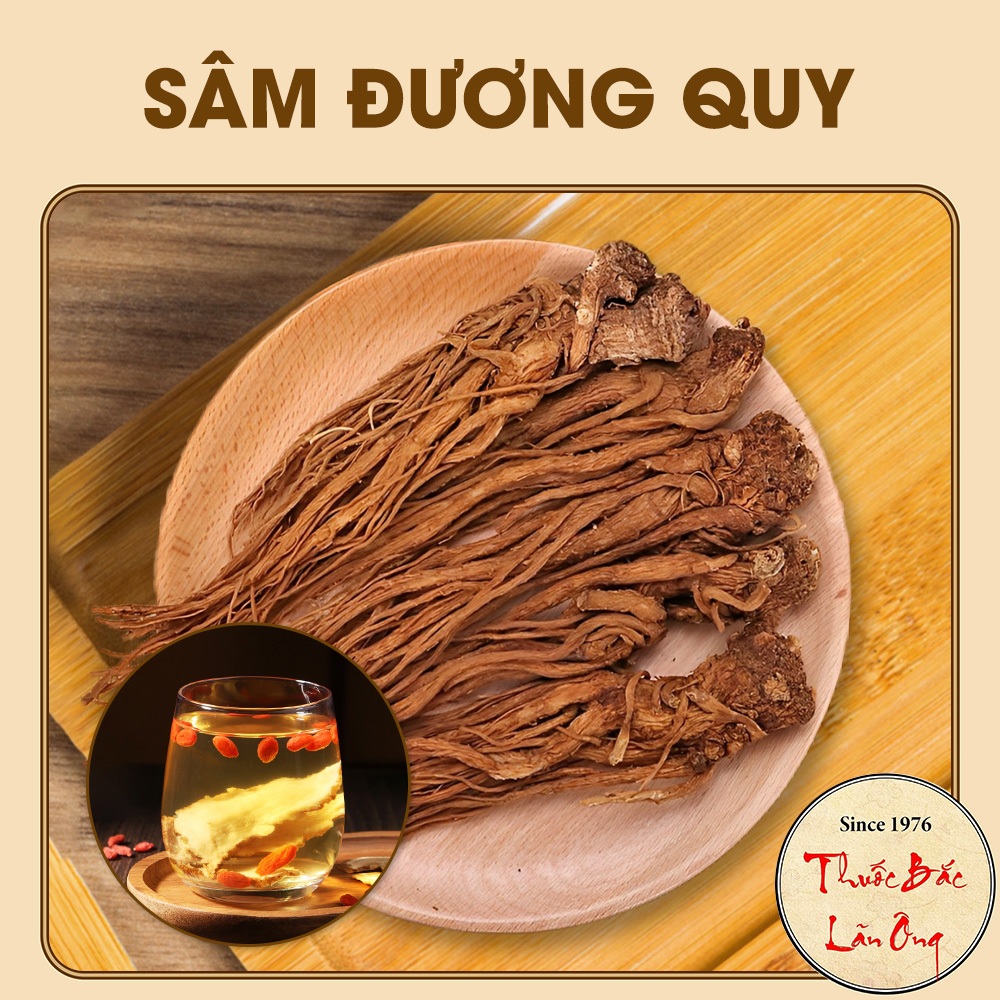Đương quy 500g, sâm đương quy, củ to, khô, thơm - Lãn Ông