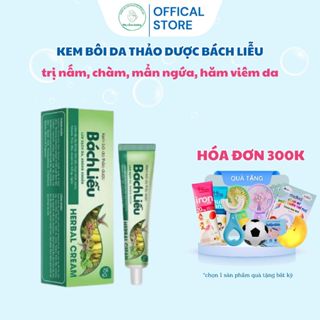  Kem Bôi Da Thảo Dược BÁCH LIỄU Dùng Cho Người Viêm Da Nấm Ngứa Á Xừng 