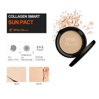 PHẤN PHỦ KIỀM DẦU COLLAGEN SMART SUN PACT SPF50 KARADIUM