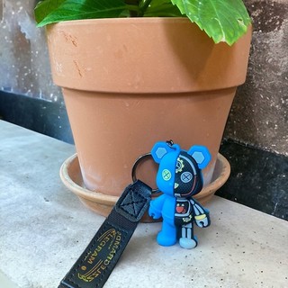 Móc Khóa Gấu Robot BearBrick 2 Mặt