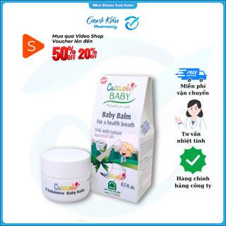 Sáp giữ ấm Baby Balm Cucciolo Hỗ trợ làm ấm cơ thể, ngừa và giảm ho, giúp bé ngủ ngon