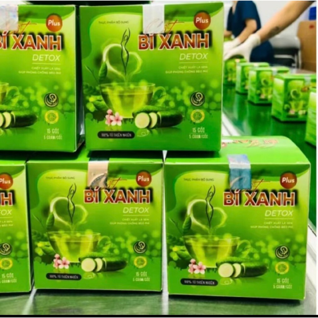 Lẻ 3 gói cốt bí xanh detox giảm cân-chính hãng giúp giảm 2-5kg an toàn hiệu quả chỉ sau 1 liệu trình