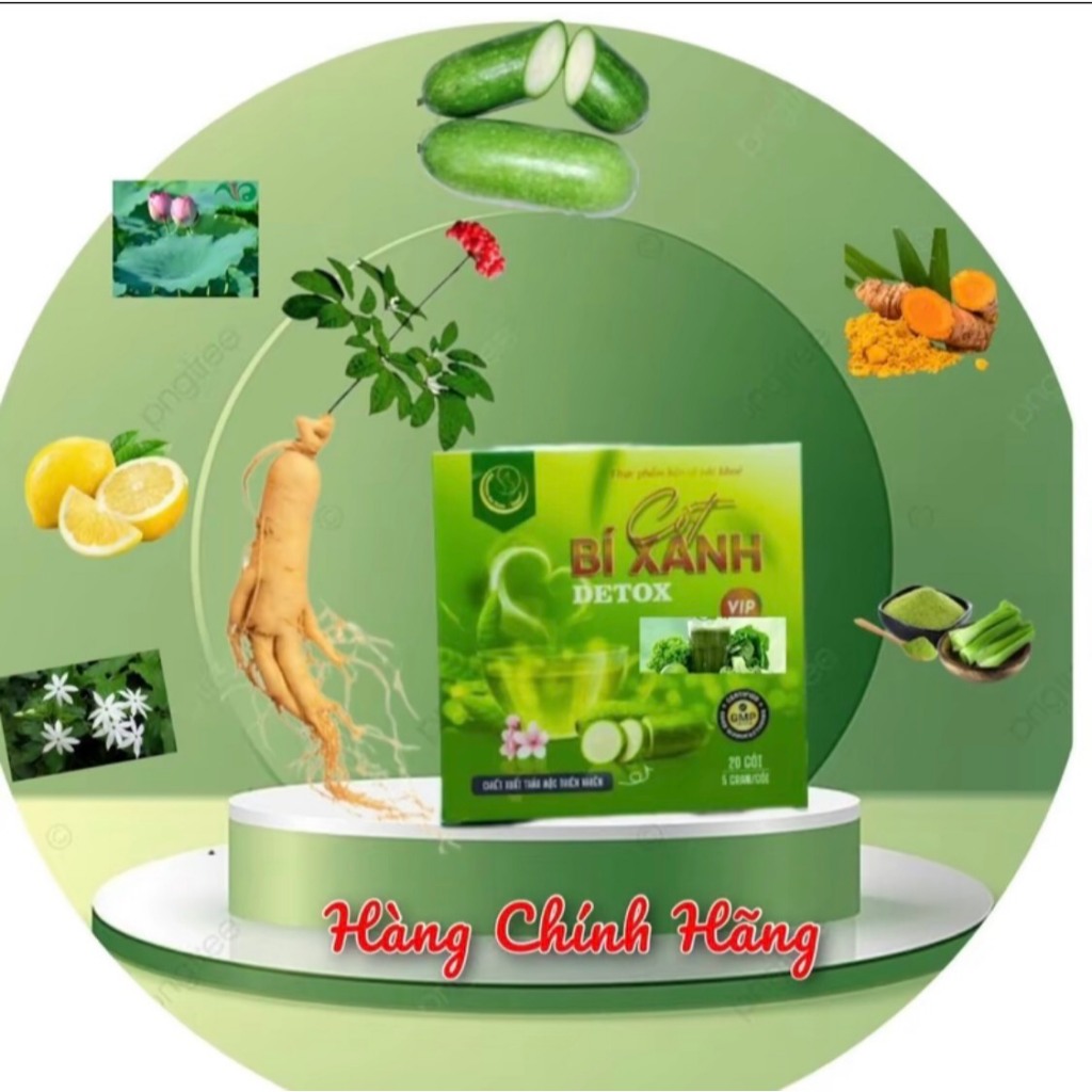 Lẻ 3 gói cốt bí xanh detox giảm cân-chính hãng giúp giảm 2-5kg an toàn hiệu quả chỉ sau 1 liệu trình
