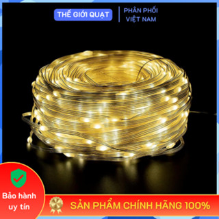   ĐỌC KỸ MÔ TẢ  Dây đèn led hạt gạo 10m 50m 100m bóng leds chớp nháy kín nước trang trí ngoài trời 