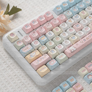 Keycap The Travel | MOC Profile | Nhựa PBT | Cực Cute
