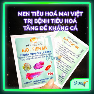 MEN TIÊU HÓA MAI VIỆT 10g - Men tiêu hoá cho cá cảnh tăng đề kháng (Hàng Công Ty)