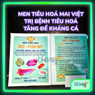 MEN TIÊU HÓA MAI VIỆT 10g - Men tiêu hoá cho cá cảnh tăng đề kháng (Hàng Công Ty)