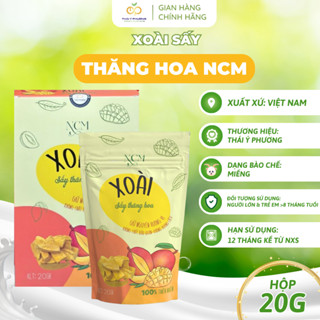 Xoài sấy thăng hoa NCM, trái cây tươi tại nông trại Sữa Dê SALA hộp 20 gram