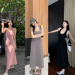 Đầm ba lỗ dáng dài ôm body,đầm maxi thun tăm lạnh cực tôn dáng -Chuchaclothing