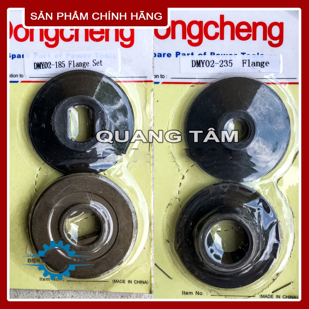 Bộ Ốp - Xèng Xu Giữ Lưỡi Cưa Máy Cưa Gỗ Dongcheng DMY02-185 và DMY02-235