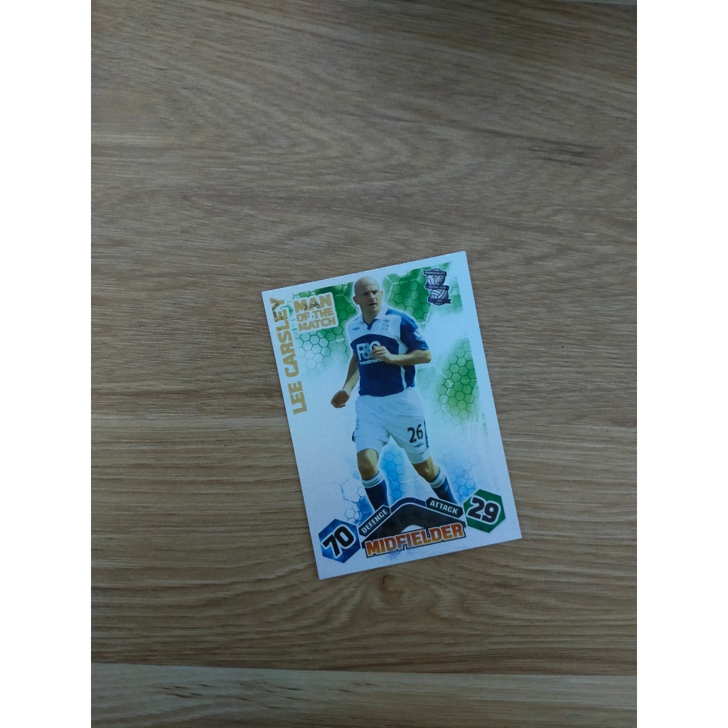 Thẻ Bóng Đá Topps Match Attax 09/10 Man of the Match - Lee Carsley - Birmingham City