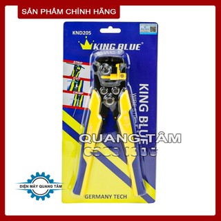 Kìm Tuốt Dây Điện Đa Năng 8 inch 205mm Kingblue KND205 [Chính Hãng]