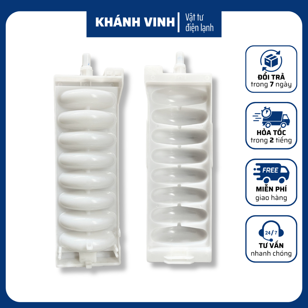 Khay đá rơi tủ lạnh Samsung, vỉ đá tủ lạnh Samsung, khay đựng đá tủ lạnh, khay đá Samsung [Khánh Vin