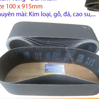 Giấy nhám - Đai nhám - Nhám vòng mài inox 100- 915mm vải X632F của NKD ⚜️BẢO HÀNH MỐI NỐI PVC⚜️