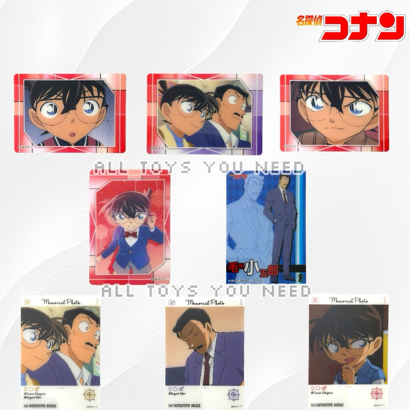 🎁 Tặng sleeve [OFF] Card clear Detective Conan | Card Conan | Card clear Conan