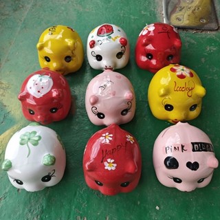 Heo Đất Mini Lỗ Tròn Gốm Sứ Bát Tràng Cực Xinh