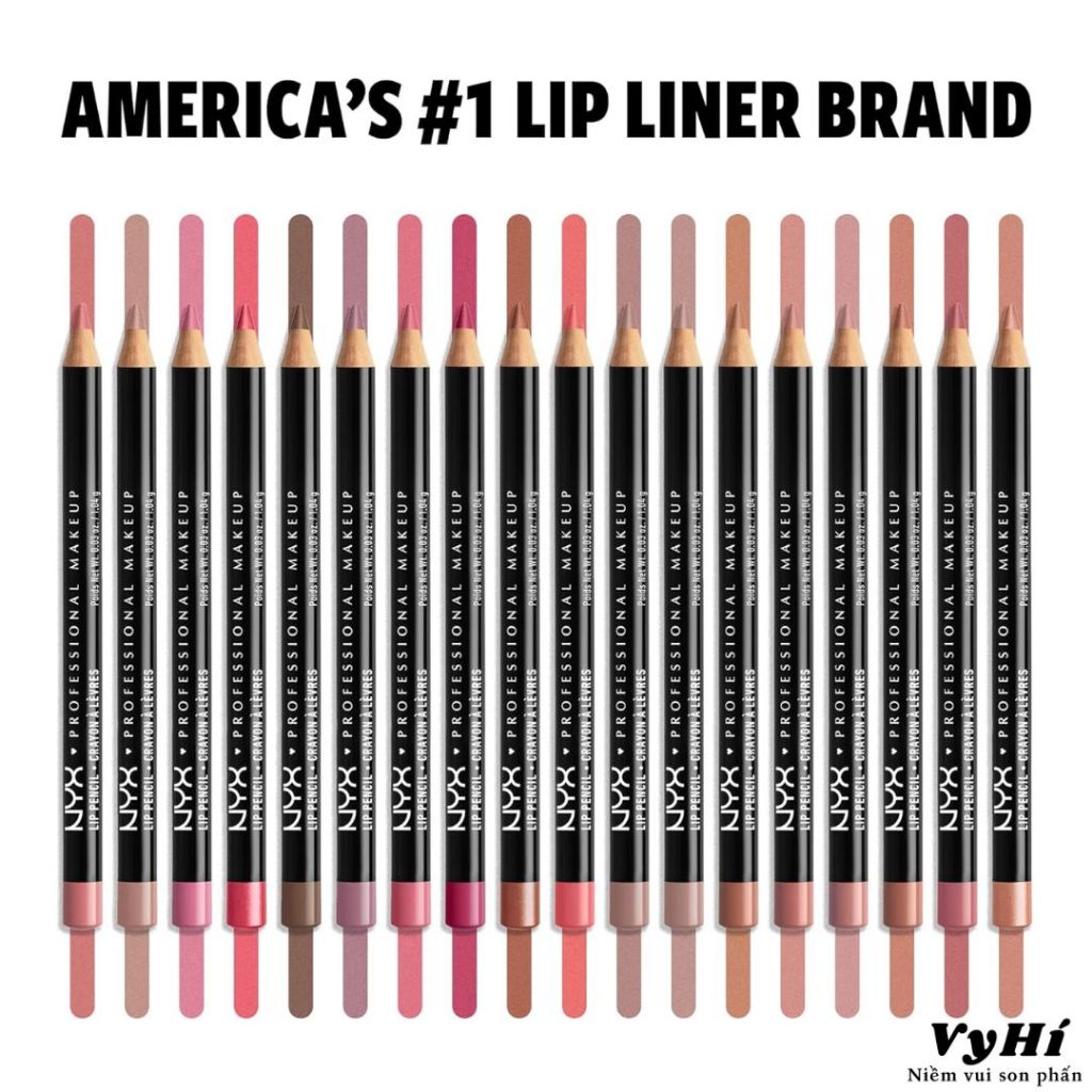 Chì kẻ môi NYX Slim Lip Pencil 1.04g
