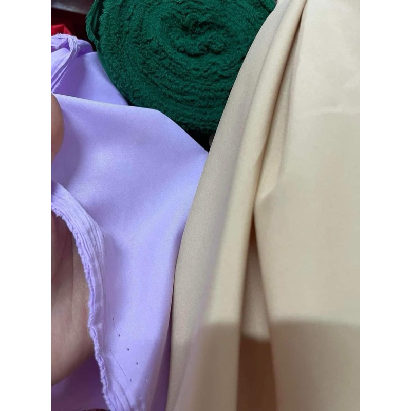 Vải lót habutai tím cà