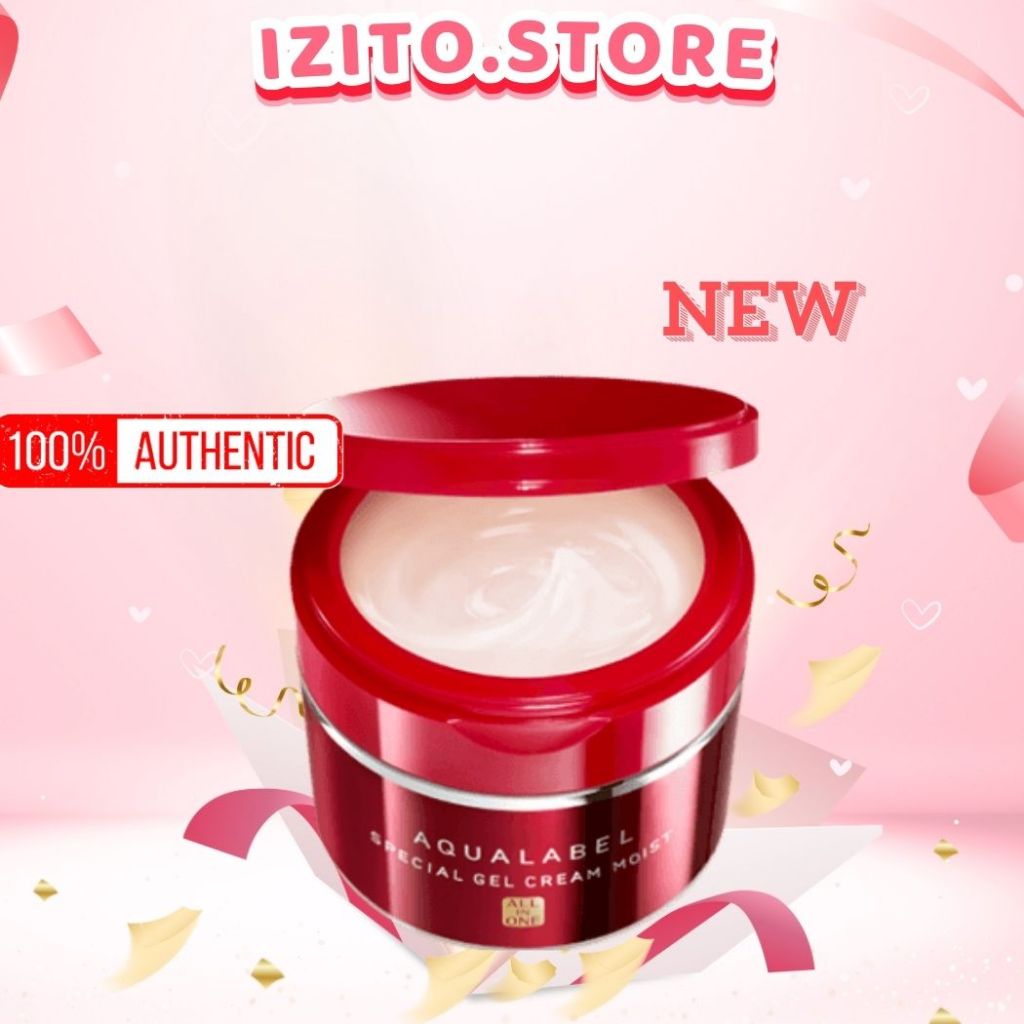 Kem Dưỡng Da Shiseido Aqualabel 5 trong 1 Special Gel Cream Nhật Bản - 90g