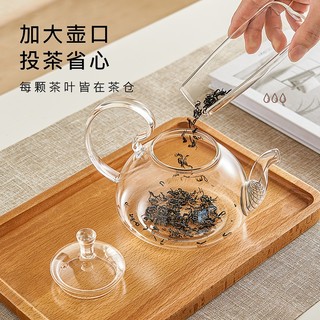 Ấm, Bình Thủy Tinh Pha Trà Có Lõi Lọc