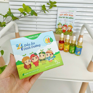 Set 4 và set 3 dầu ăn dặm Hakukid mini cho bé từ 6m+
