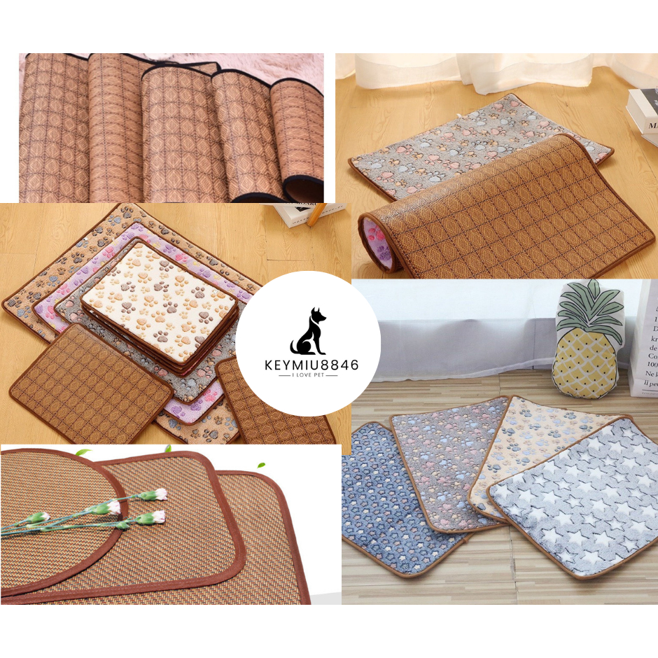 (C2M) Thảm chiếu điều hoà cho pet và chiếu điều hoà mát mẻ cho chó mèo