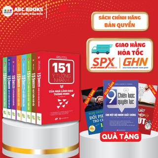 Sách - Bộ 8 Cuốn 151 Ý Tưởng Cải Thiện Bản Thân, Quảng Cáo Hút Khách Hàng, Khởi Nghiệp Thành Công, Khen Thưởng Nhân Viên