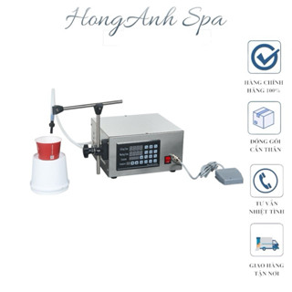  Máy chiết rót định lượng chất lỏng tinh dầu mỹ phẩm nước hoa dung dịch tự động máy chiết rót mini tự động 2 vòi 