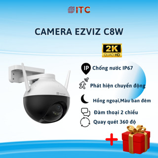 Camera ngoài trời wifi ezviz C8C , C8W , C8PF  Quad HD 2K + Full HD 1080P xoay 360 còi hú báo động bằng AI , có màu đêm