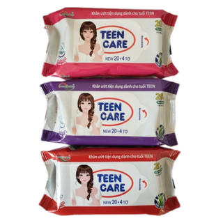Khăn ướt dành Teen Care Hương- 20 tờ