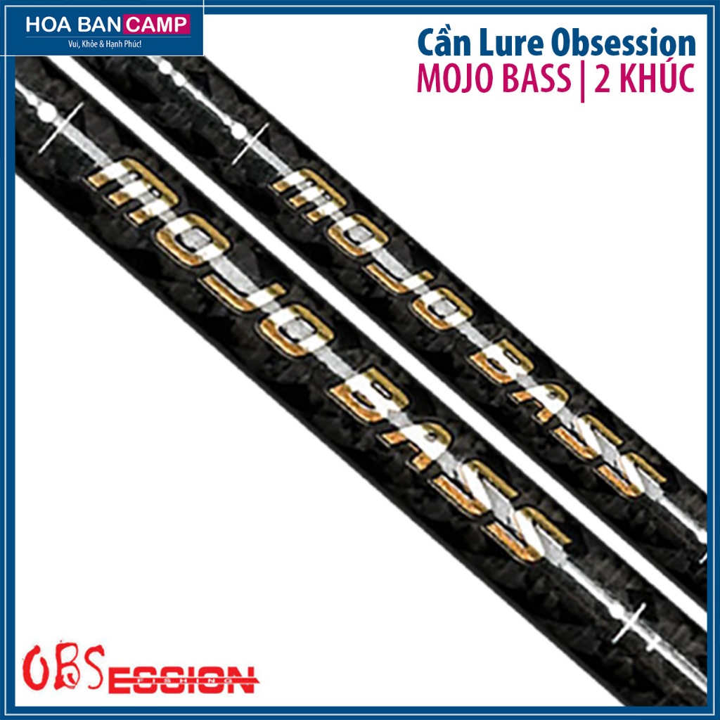 Cần Lure Obsession Mojo Bass | 2 Khúc