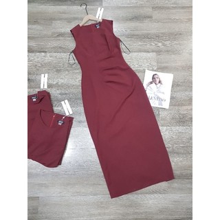 Đầm DKNY Sleeveless Starburst Crepe Sheath Dress