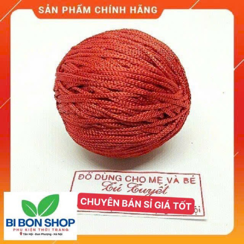 1 cuộn dây rút đỏ làm vòng 70M (BI BON SHOP)
