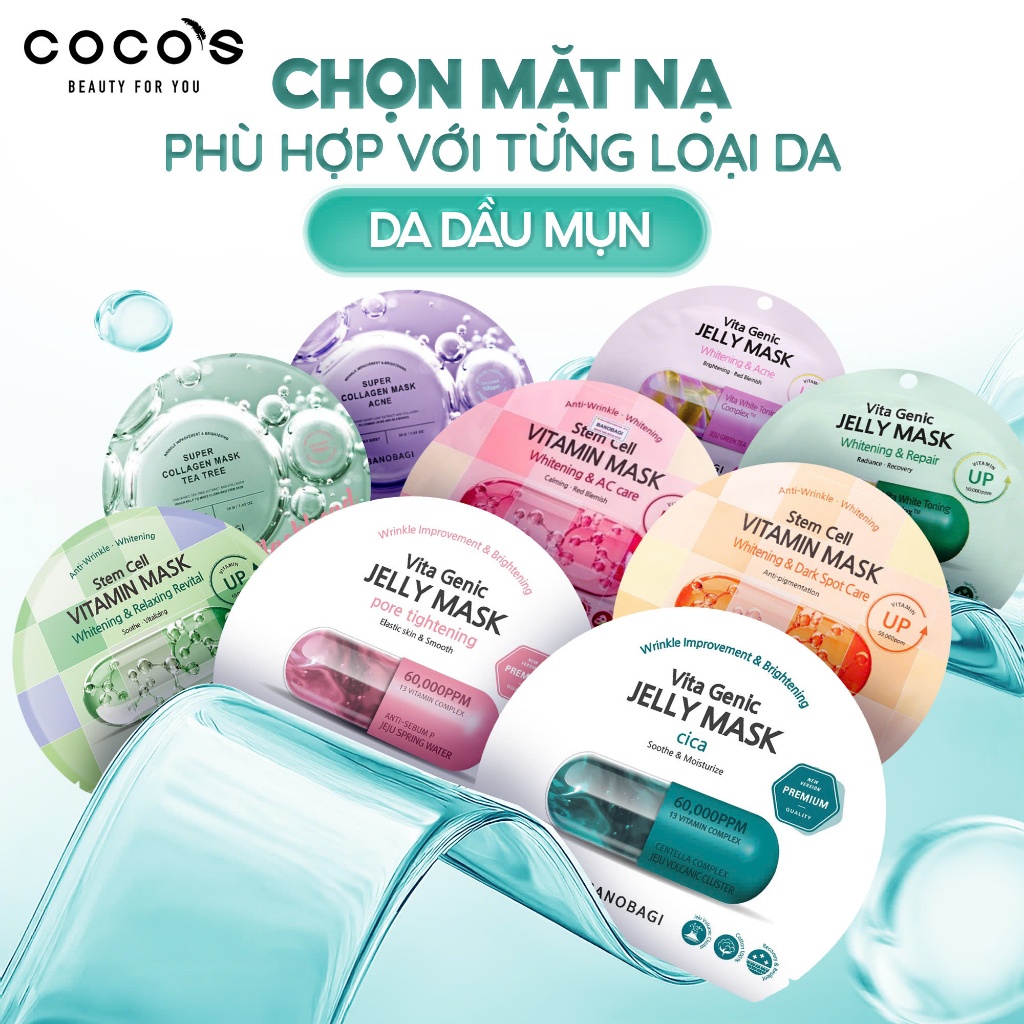 Mặt nạ Banobagi Super collagen Dưỡng Da Dồi Dào Tinh Chất 30g | BigBuy360 - bigbuy360.vn