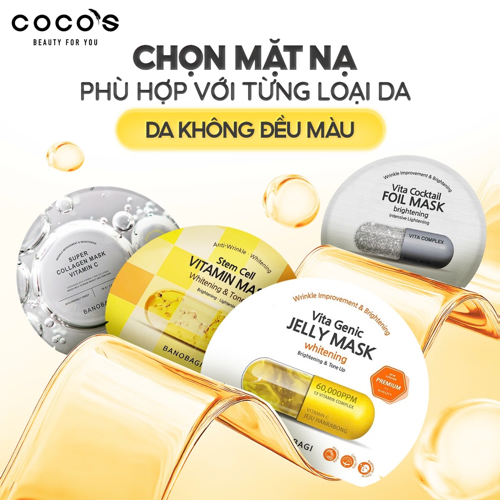 Mặt nạ Banobagi Super collagen Dưỡng Da Dồi Dào Tinh Chất 30g | BigBuy360 - bigbuy360.vn