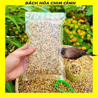 2Kg Cỏ Thái 5 Màu Cho Chim Cu Gáy Cực Sung