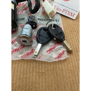 Bộ ổ khoá chống trộm 6 cạnh xe Dream