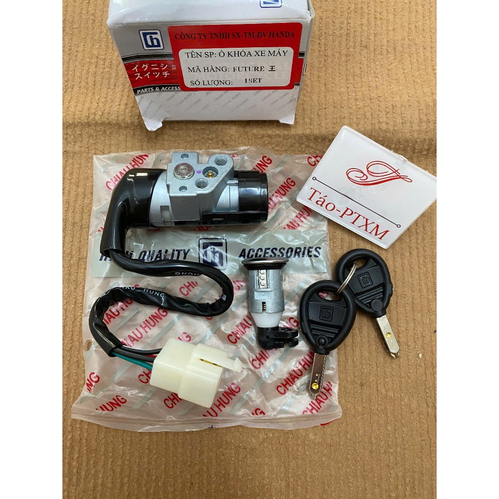 Bộ ổ khoá chống trộm 6 cạnh xe Dream