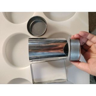 Khuôn Giò Trụ Inox 430 Nhỏ 2.5 Lạng - Dụng Cụ Ép Giò Tiện Lợi, Dễ Dàng Sử Dụng