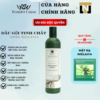 Dầu gội Weilaiya gừng trắng kích mọc tóc Weilaiya Ginger 400ml